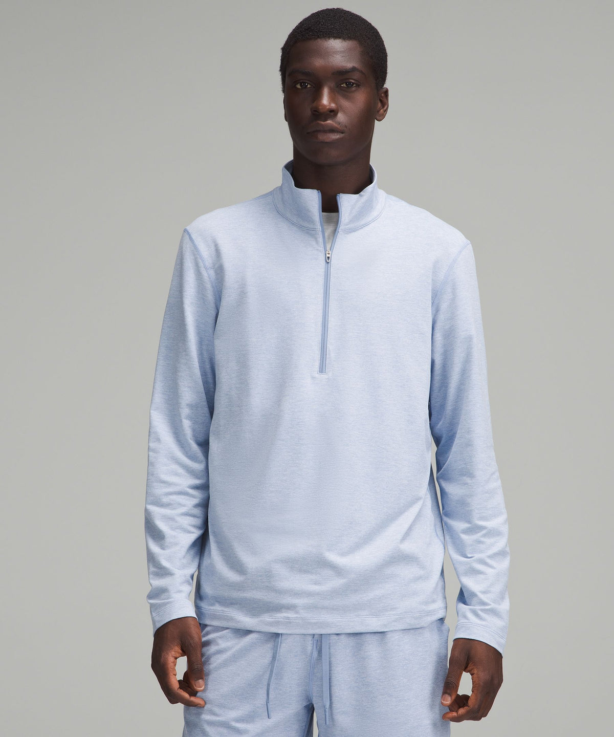 Soft Jersey Half Zip