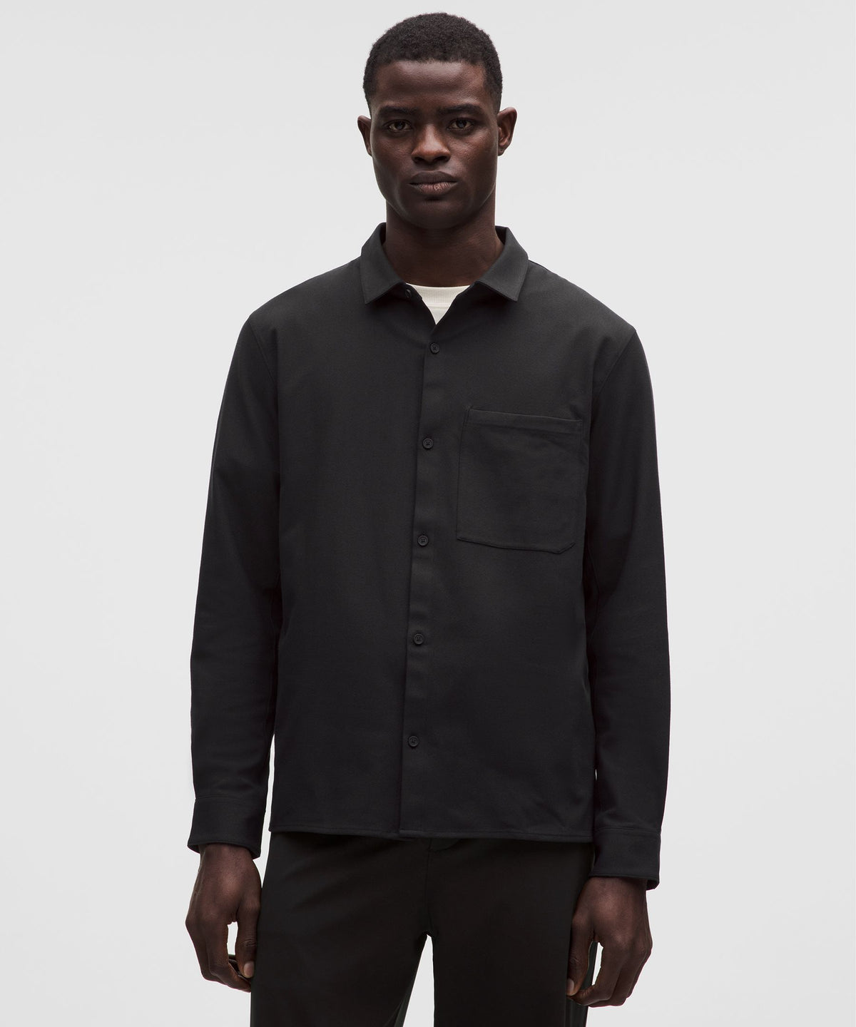 Brushed Woven Overshirt