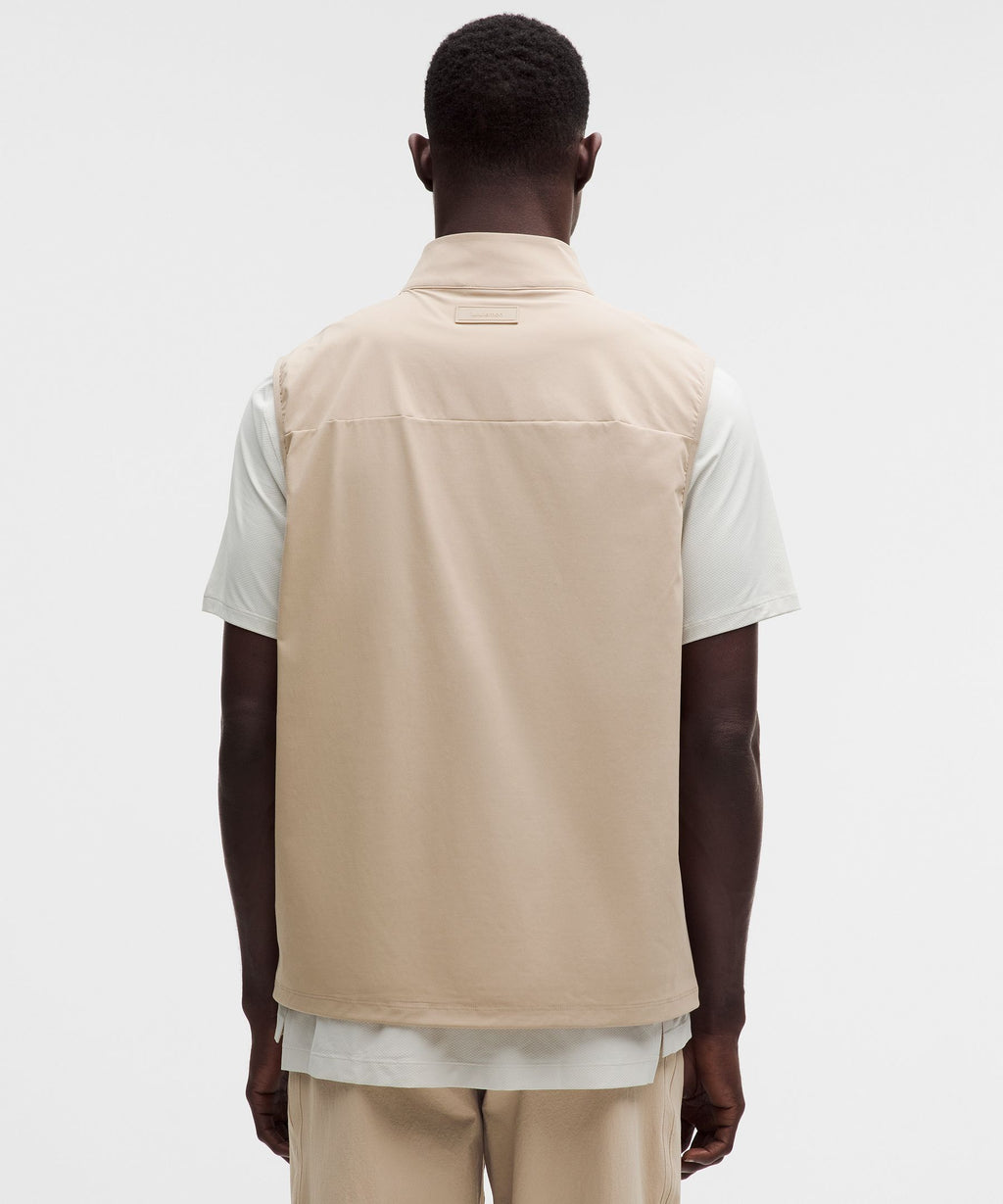 Windproof Full-Zip Golf Vest