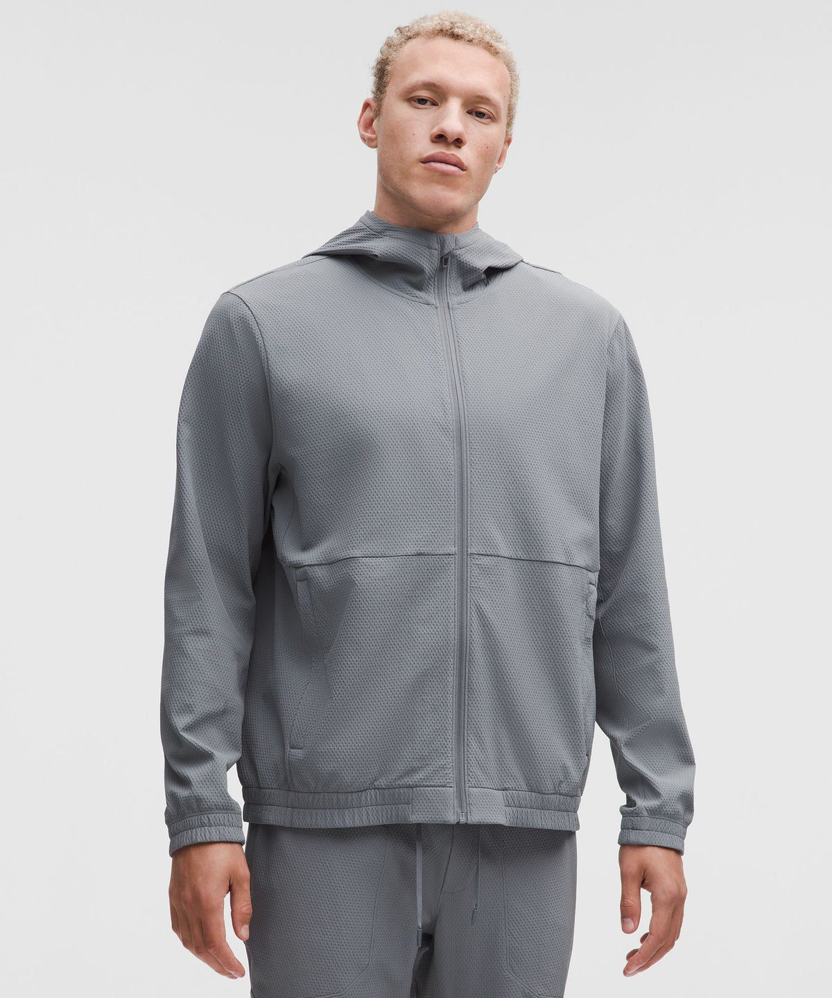 License to Train Textured Full Zip