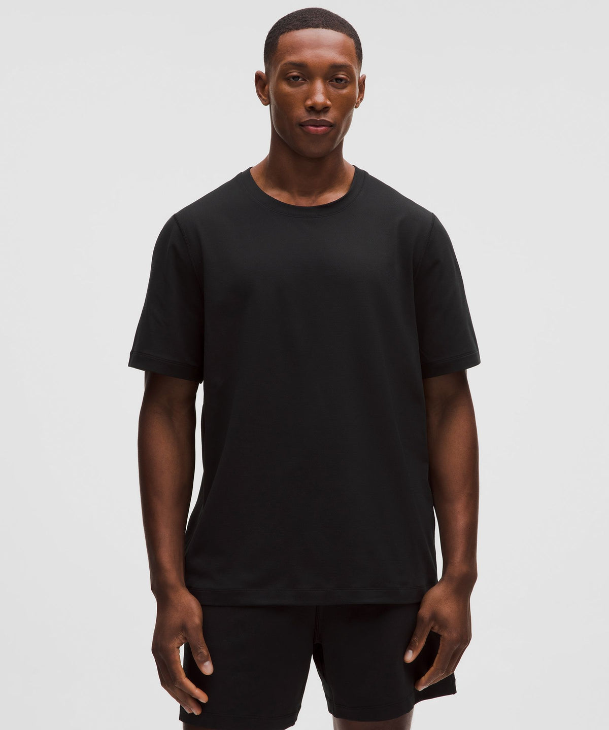 Mesh Soft Jersey Short-Sleeve Shirt