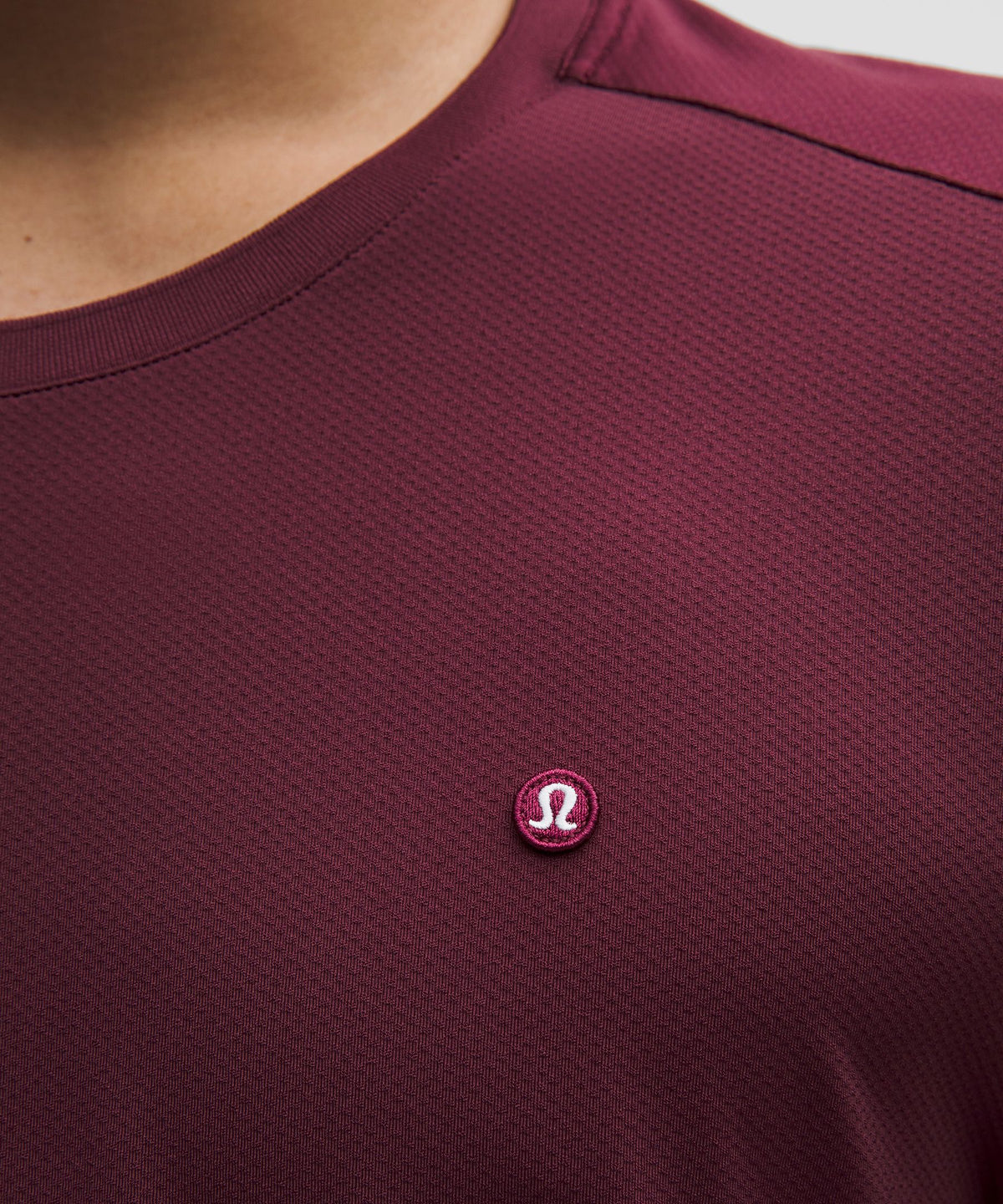 UV-Protective Mesh Panelled Tennis Shirt