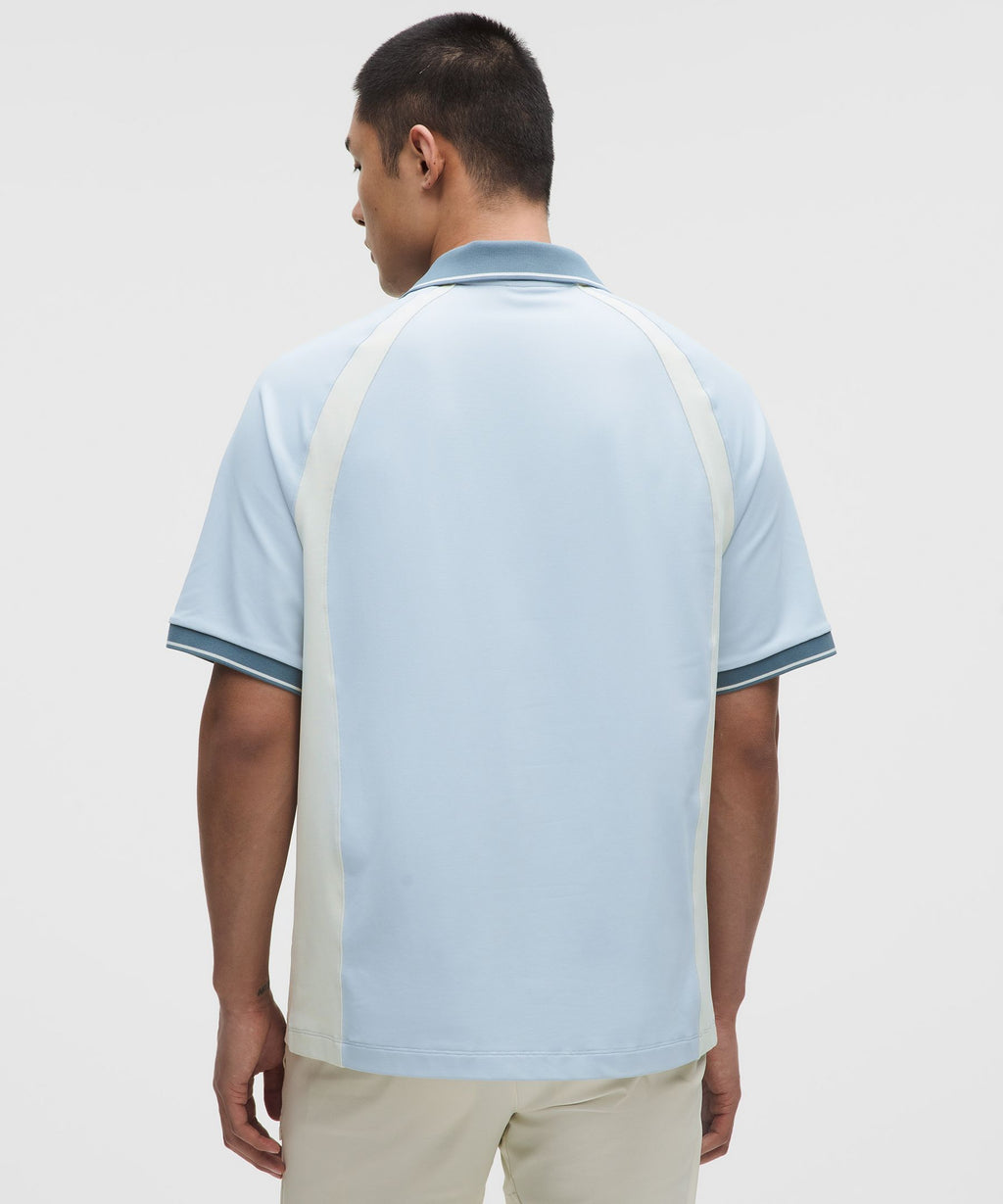 UV-Protective Relaxed-Fit Golf Polo Shirt