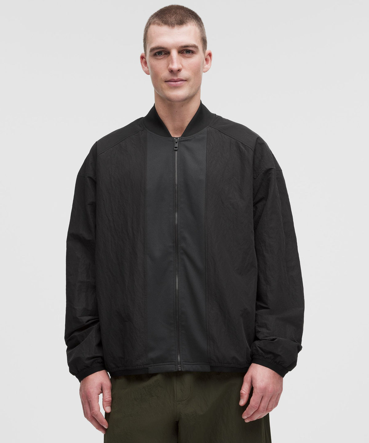 Mesh-Panelled Track Jacket
