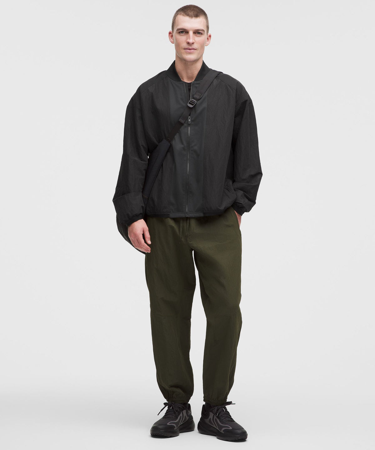 Mesh-Panelled Track Jacket