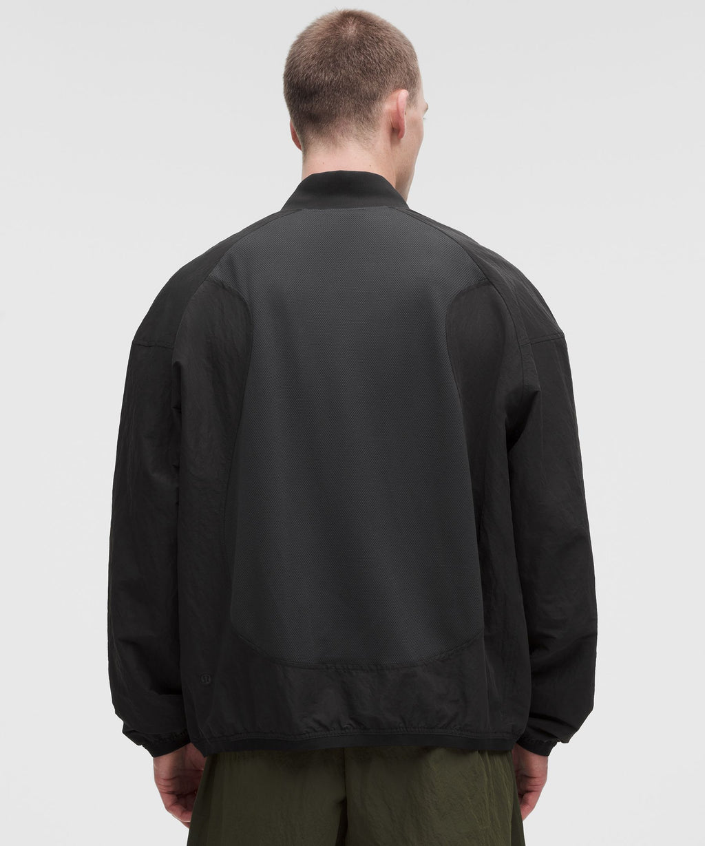 Mesh-Panelled Track Jacket