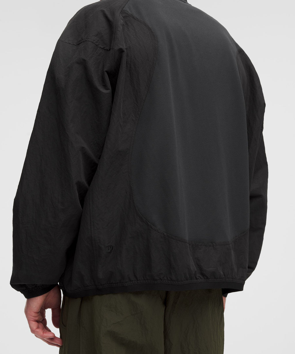 Mesh-Panelled Track Jacket