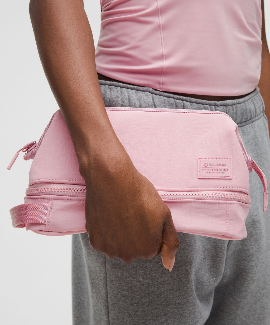Dual-Compartment Toiletry Bag