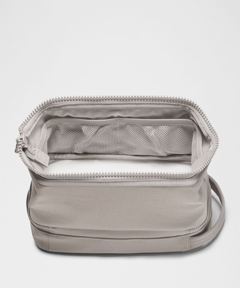 Dual-Compartment Toiletry Bag