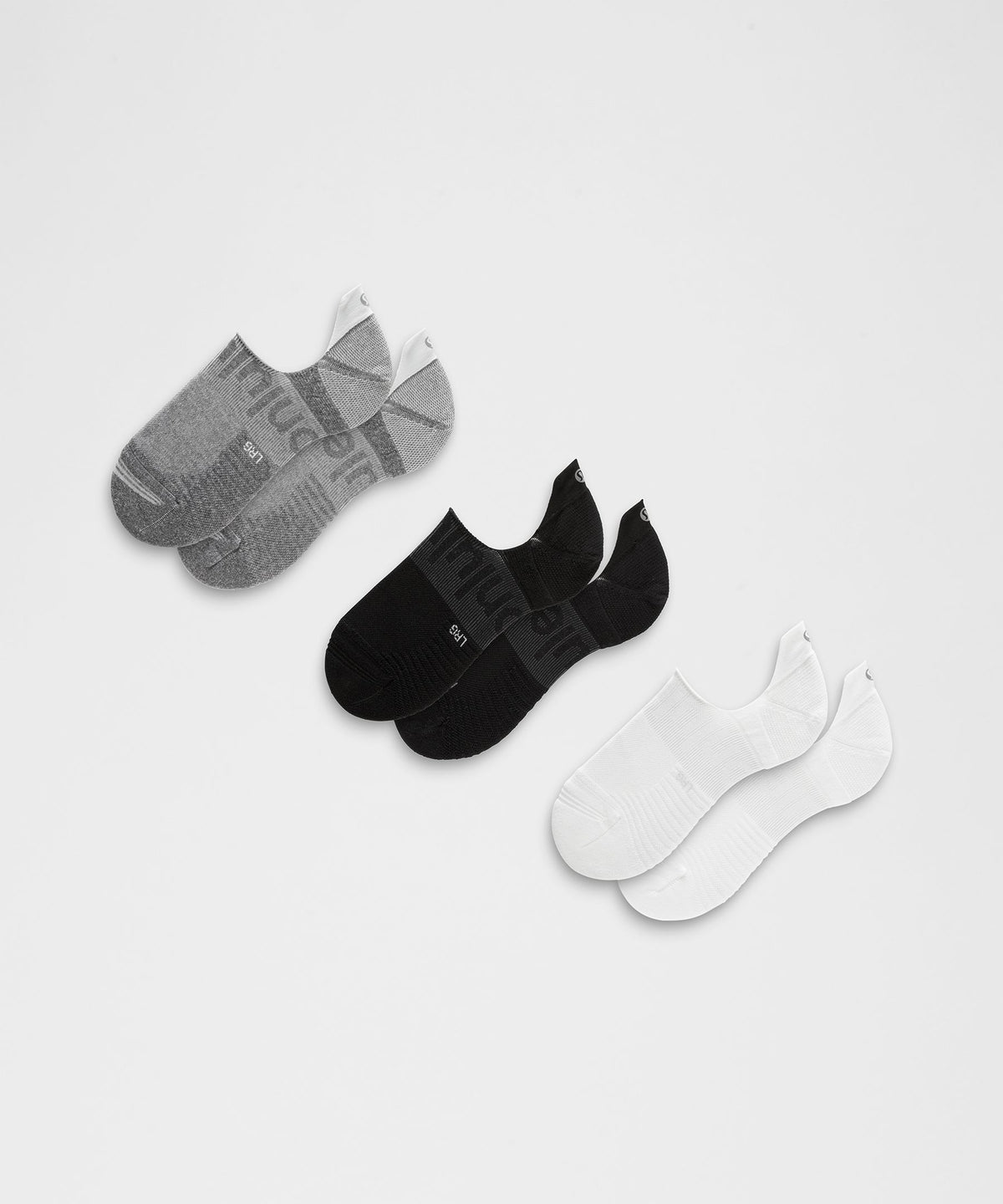 Unisex Power Stride No-Show Socks3 Pack