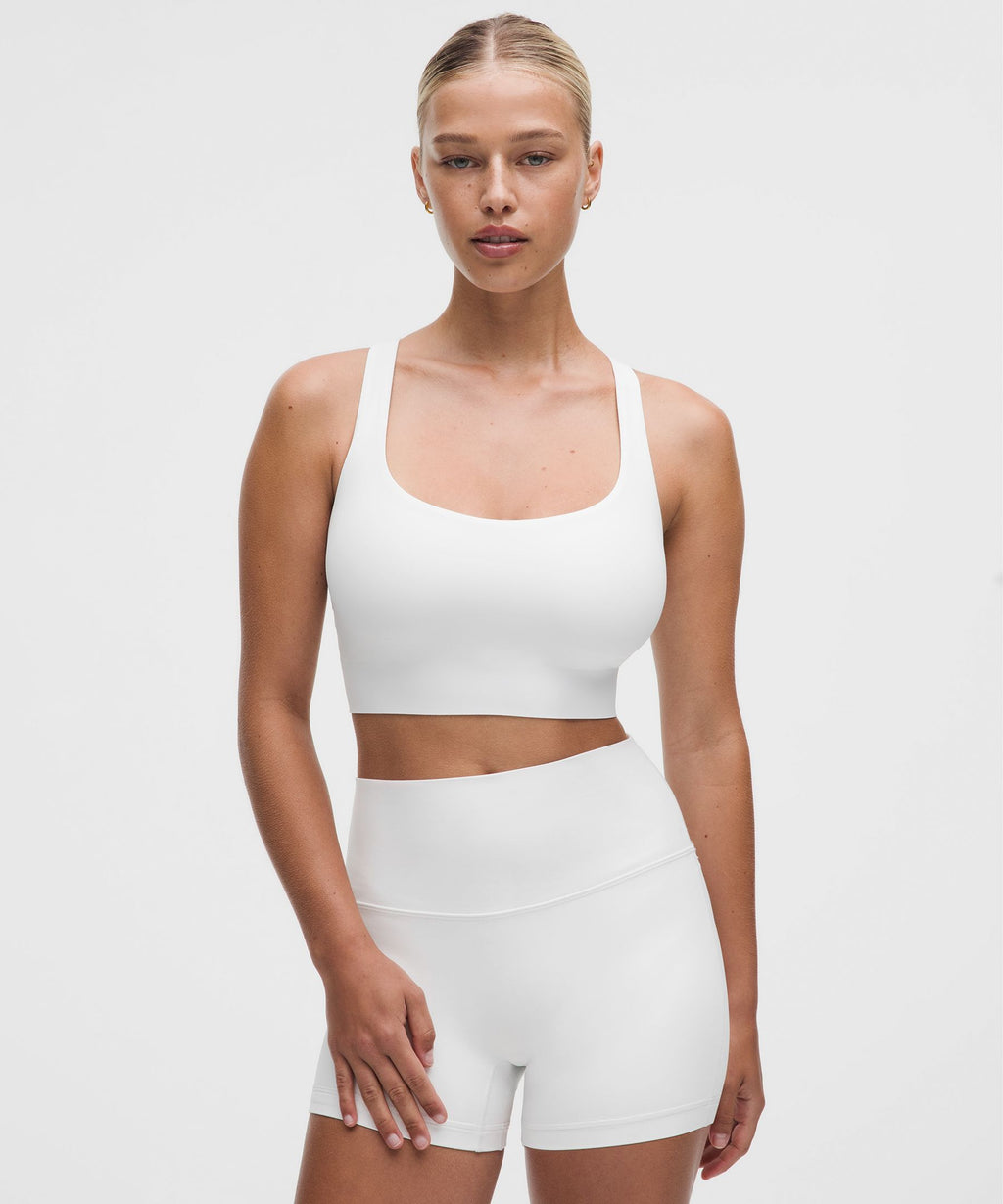 FlexyFlex Strappy Longline Yoga BraLight Support, D–DDD Cups