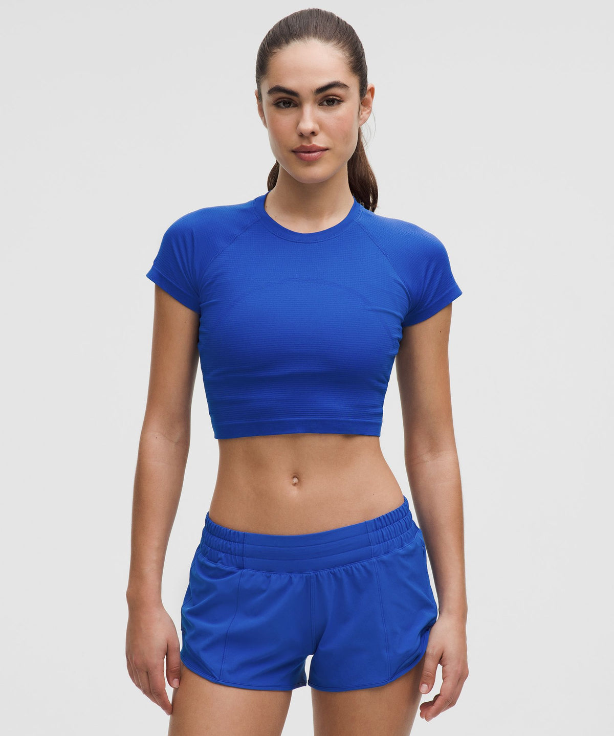 Swiftly Tech Cropped Short-Sleeve Shirt 2.0