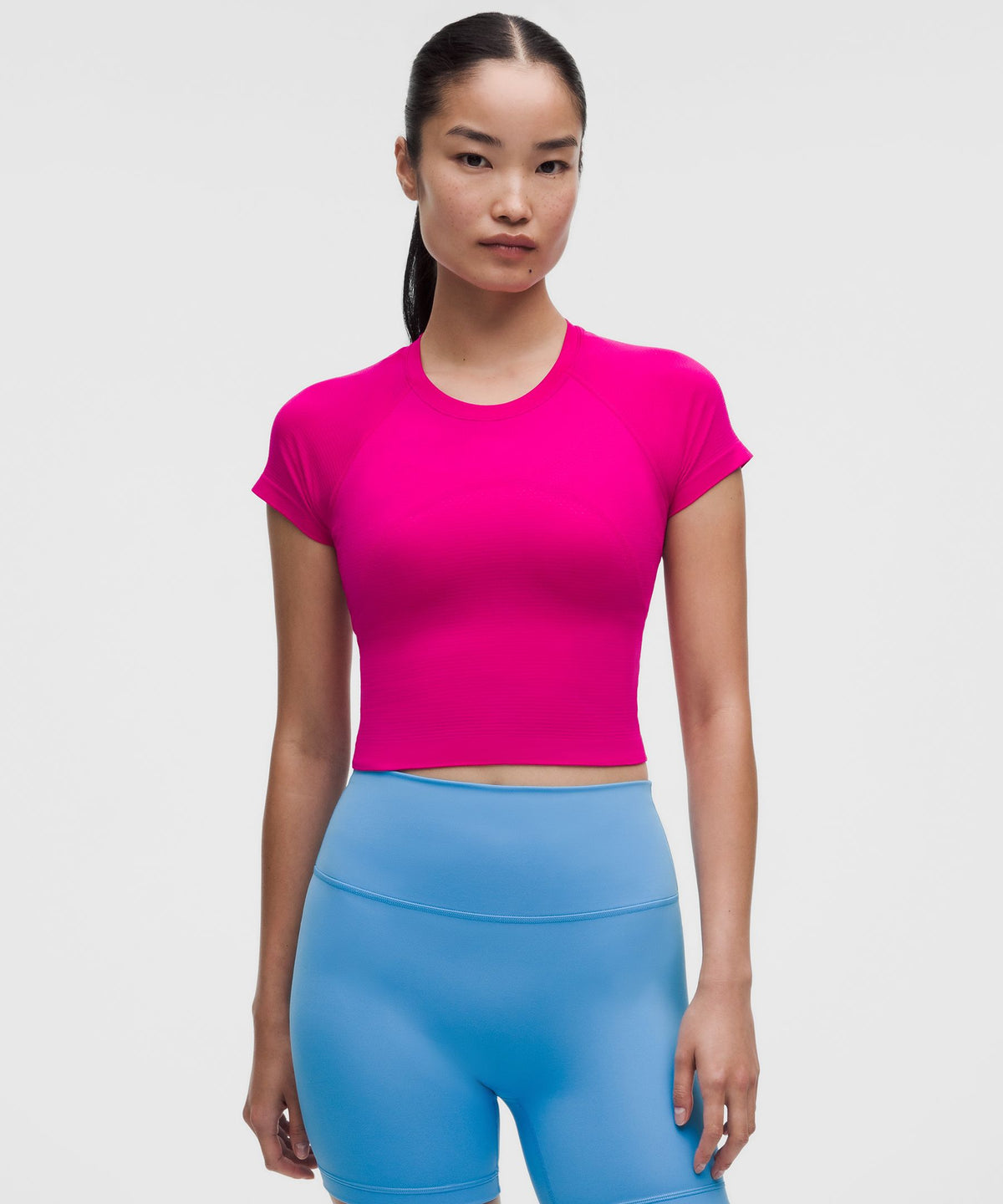 Swiftly Tech Cropped Short-Sleeve Shirt 2.0