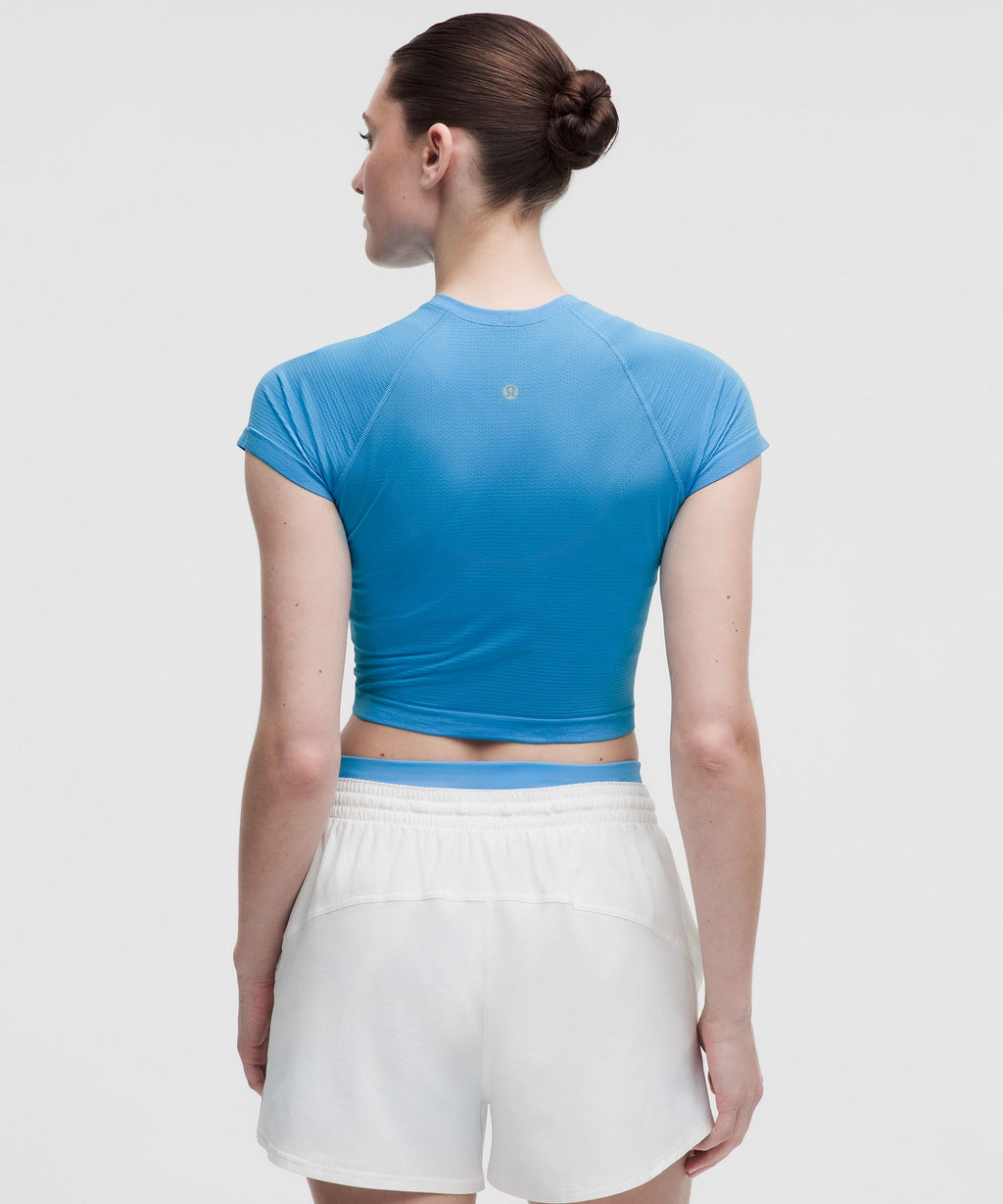 Swiftly Tech Cropped Short-Sleeve Shirt 2.0