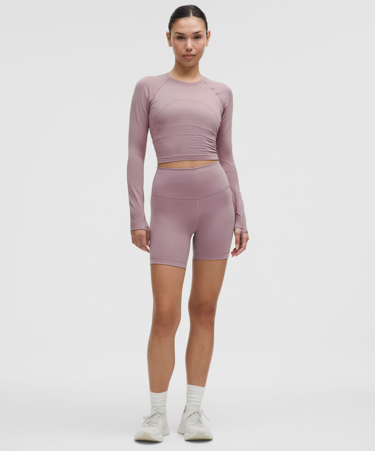 Swiftly Tech Cropped Long-Sleeve Shirt 2.0