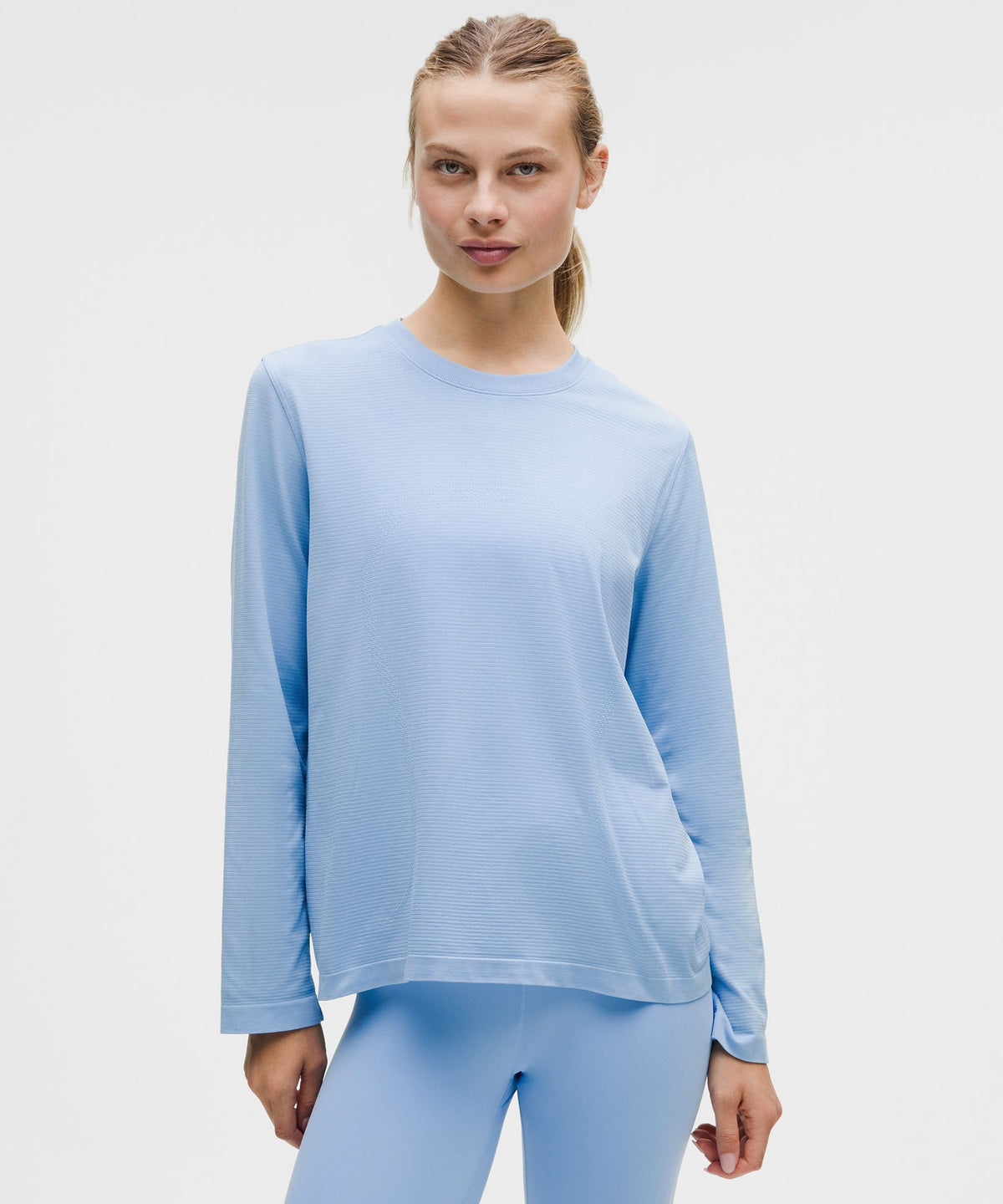 Swiftly Relaxed Long-Sleeve ShirtHip Length