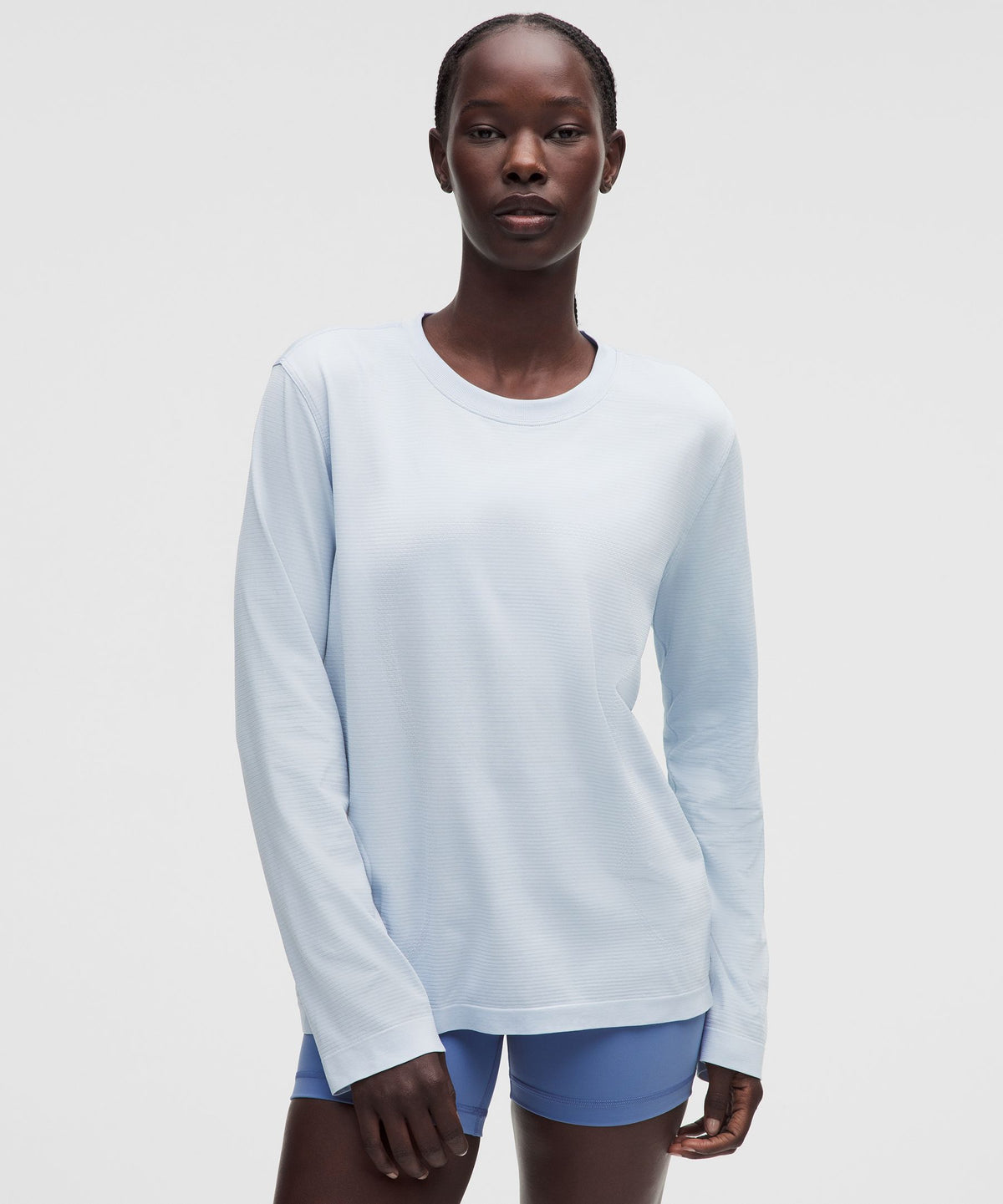 Swiftly Relaxed Long-Sleeve ShirtHip Length