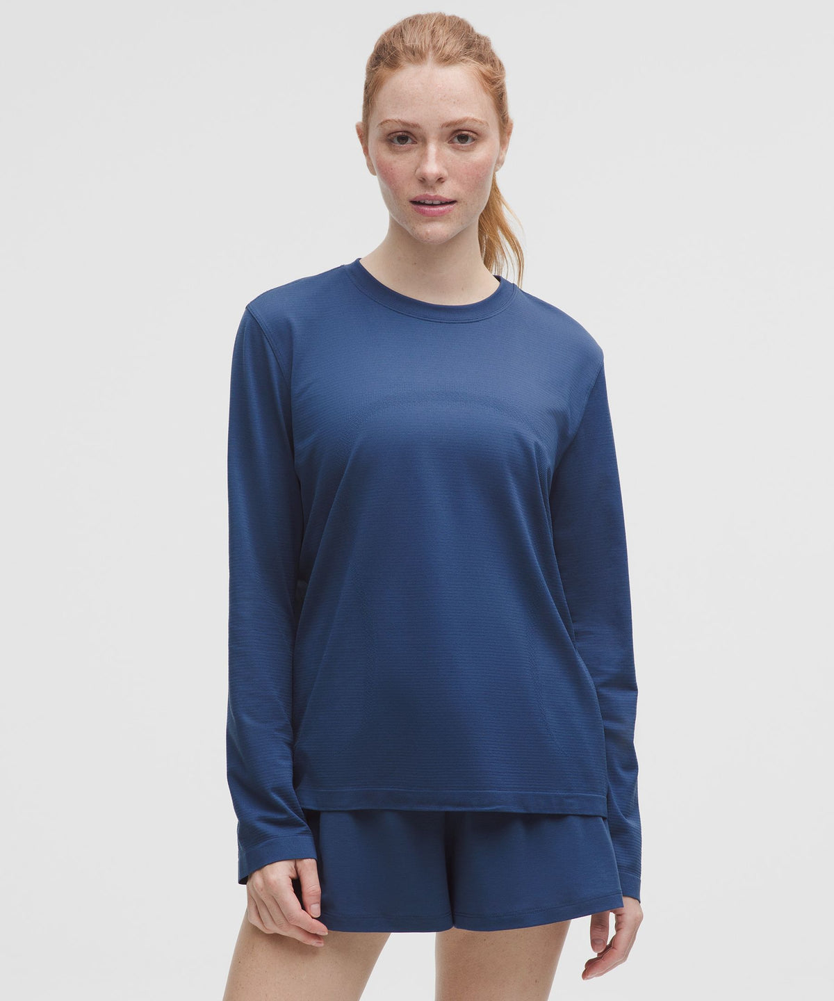 Swiftly Relaxed Long-Sleeve ShirtHip Length