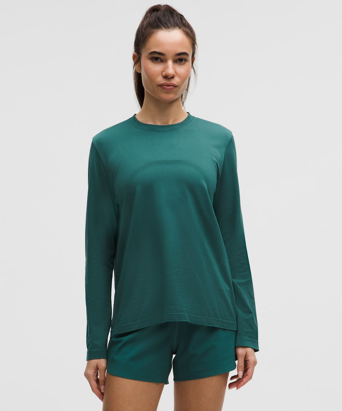 Swiftly Relaxed Long-Sleeve ShirtHip Length