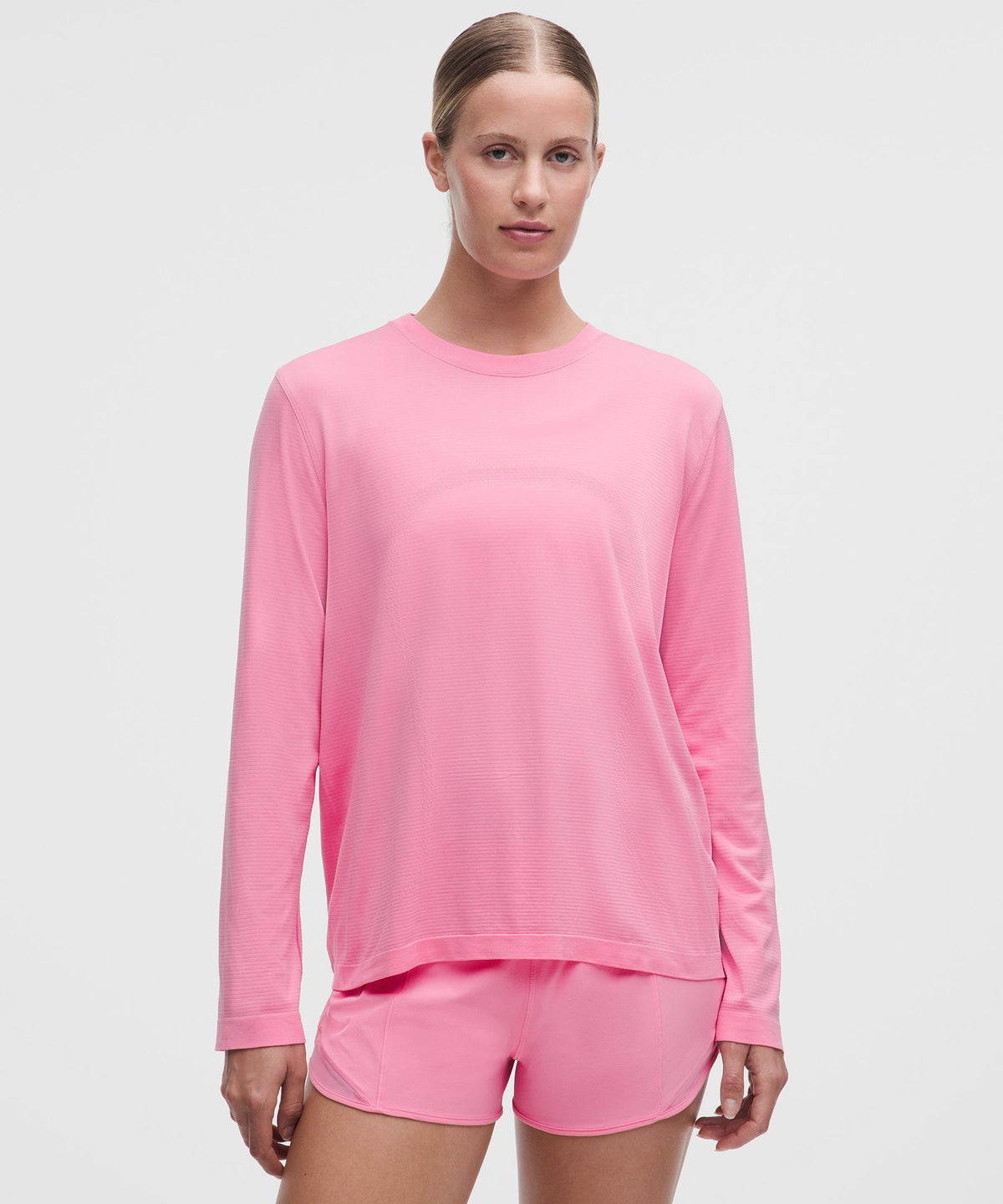 Swiftly Relaxed Long-Sleeve ShirtHip Length