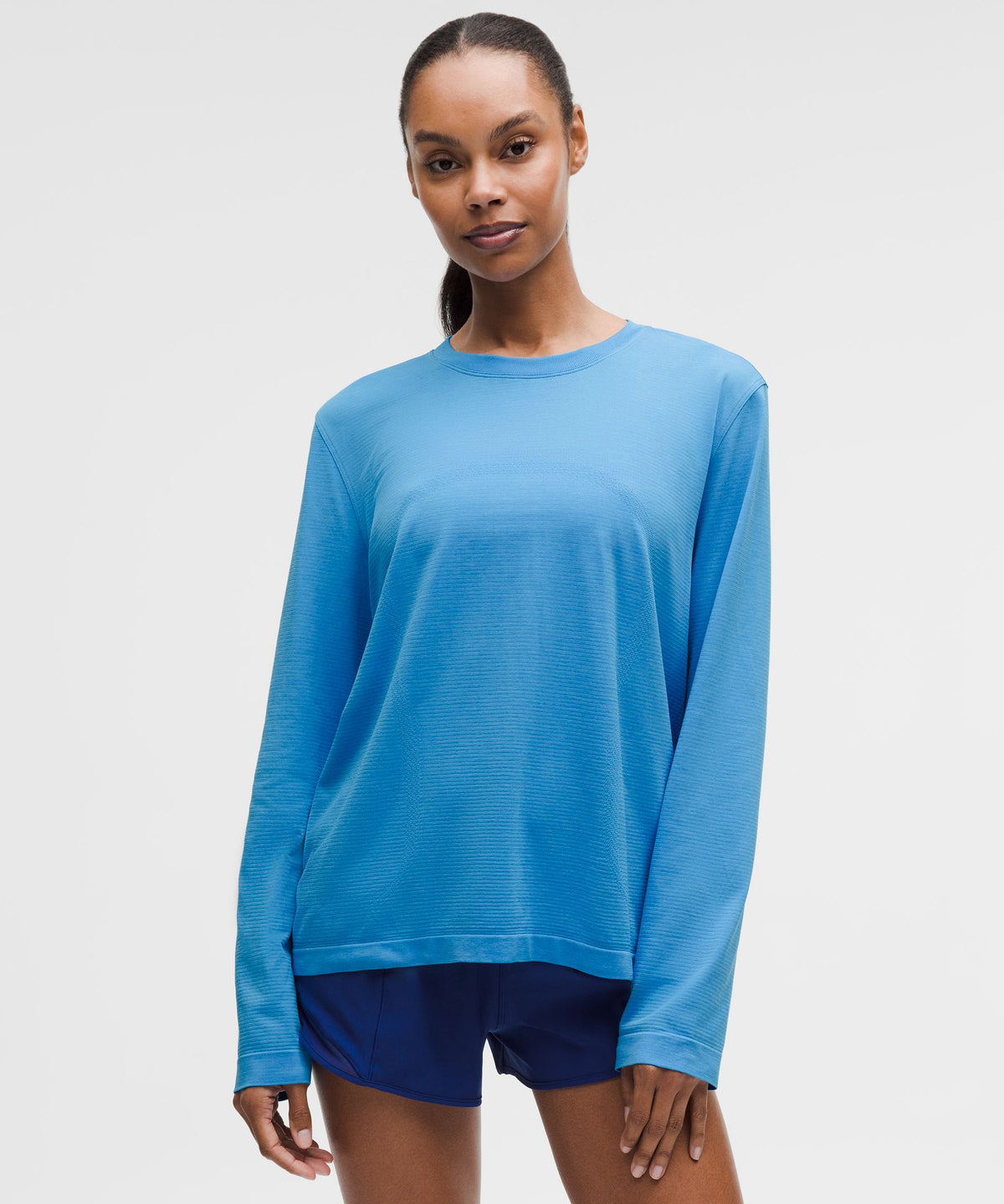 Swiftly Relaxed Long-Sleeve ShirtHip Length