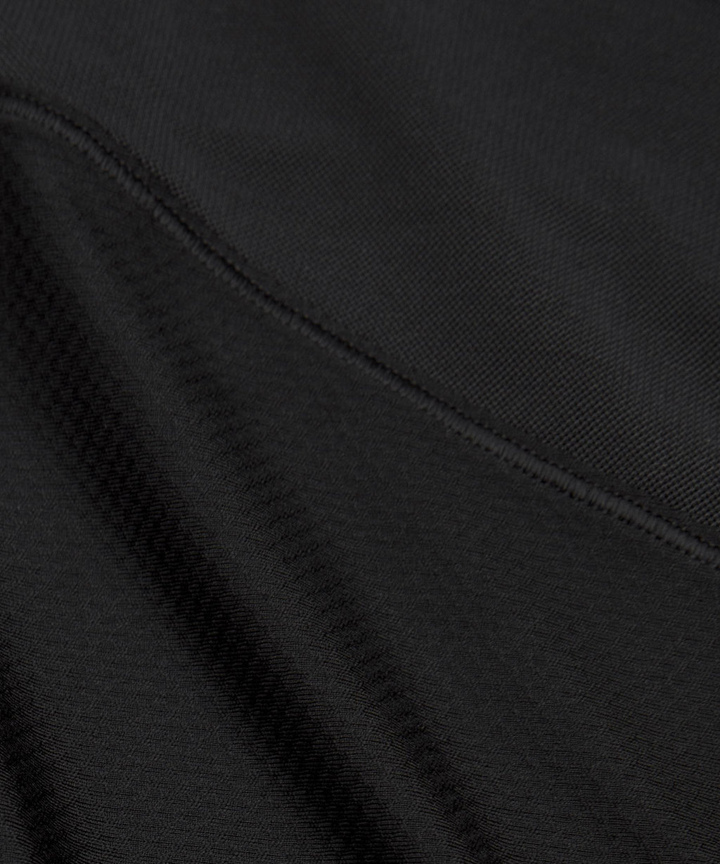 Mesh Panel Training Short-Sleeve Shirt