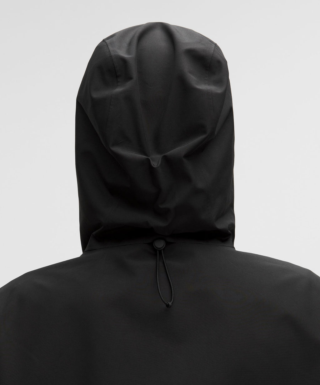 Oversized Cocoon Rain Coat