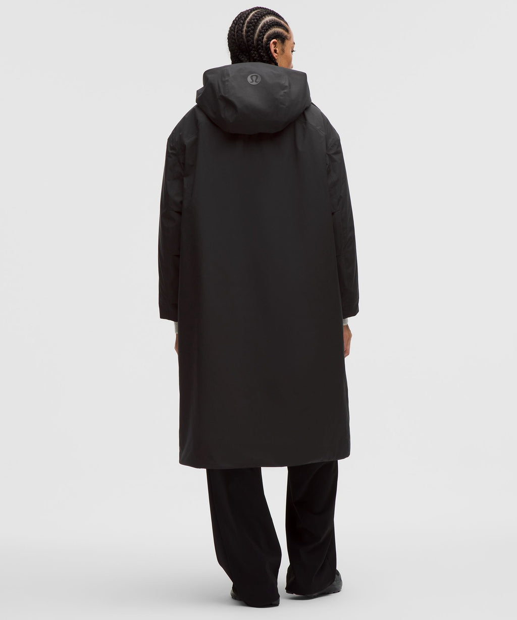 Oversized Insulated Rain Coat