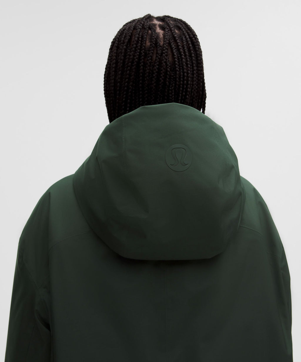 Oversized Insulated Rain Coat