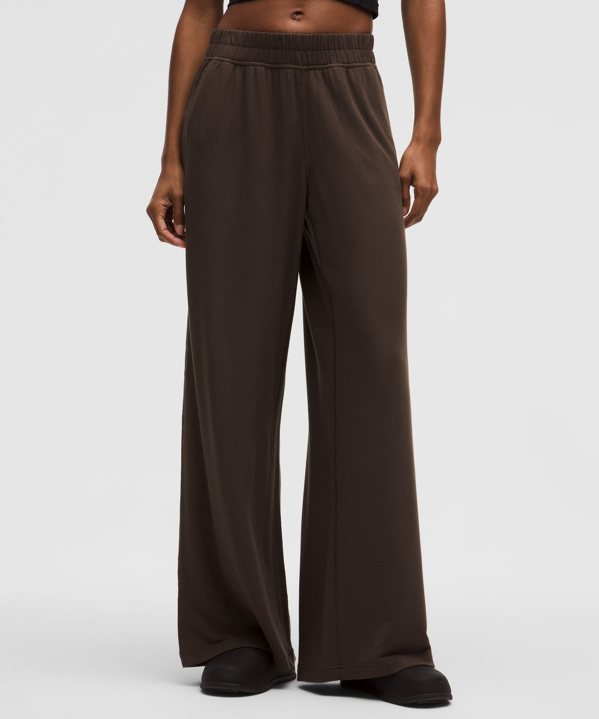 BeCalm Mid-Rise Wide-Leg Pant