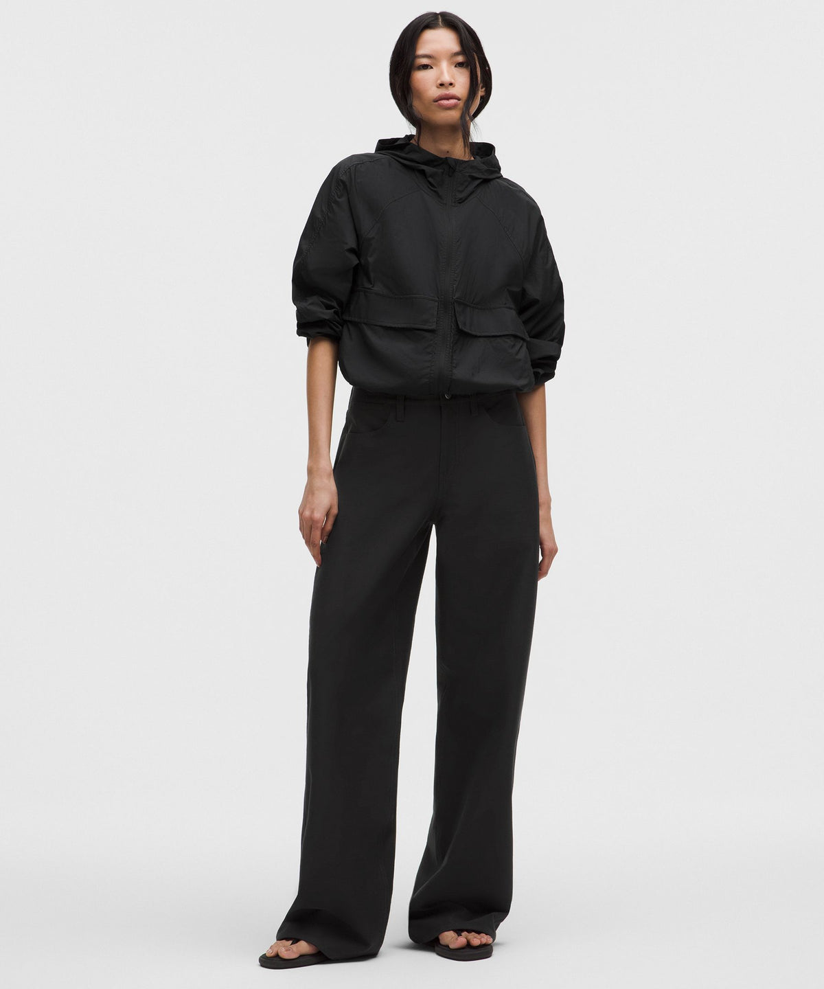 EasyFive Low-Rise Classic Wide-Leg PantRegular