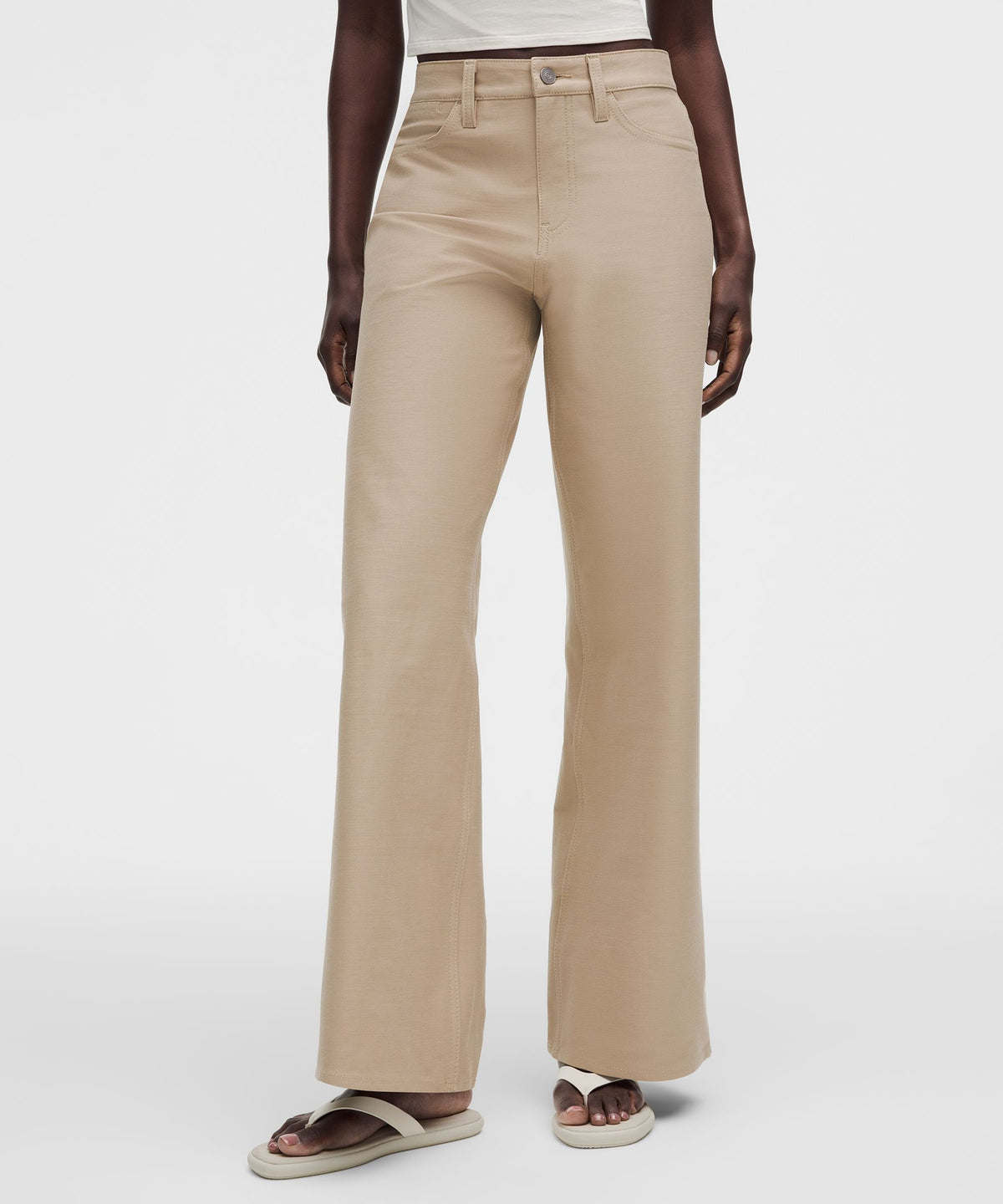 EasyFive Low-Rise Classic Wide-Leg PantRegular