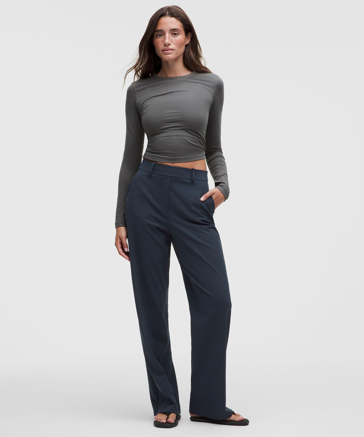Daydrift High-Rise Straight-Leg TrouserShort