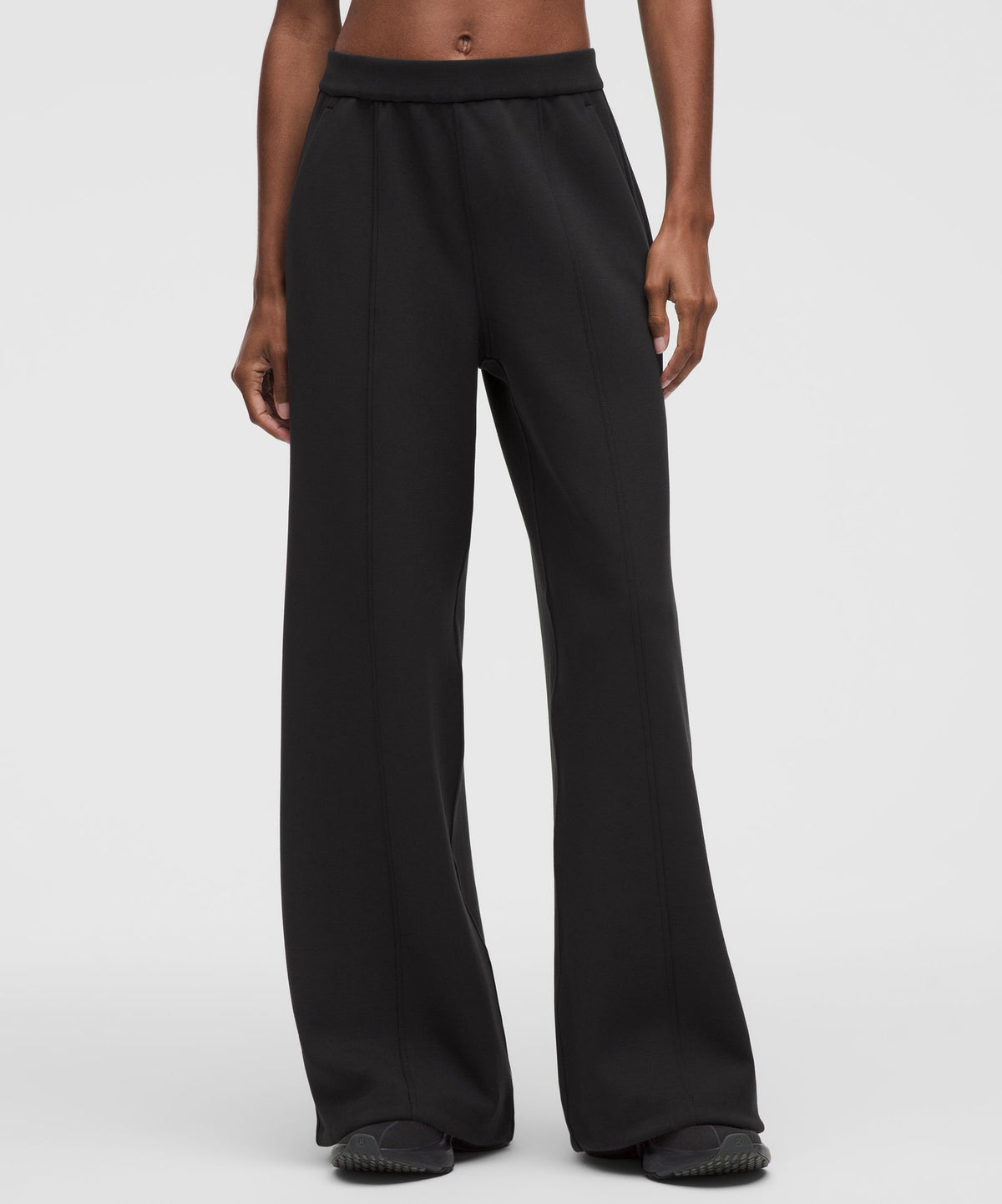 Smooth Spacer High-Rise Wide-Leg PantRegular