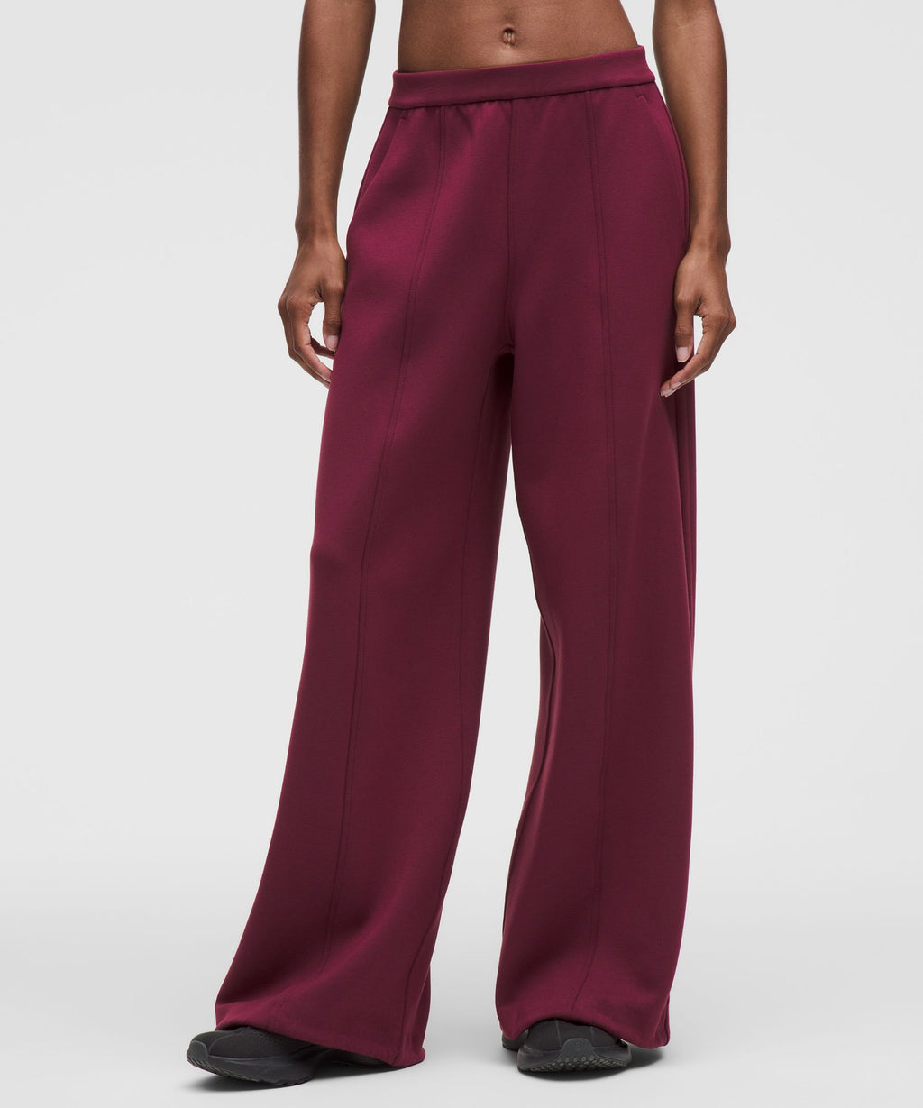 Smooth Spacer High-Rise Wide-Leg PantRegular