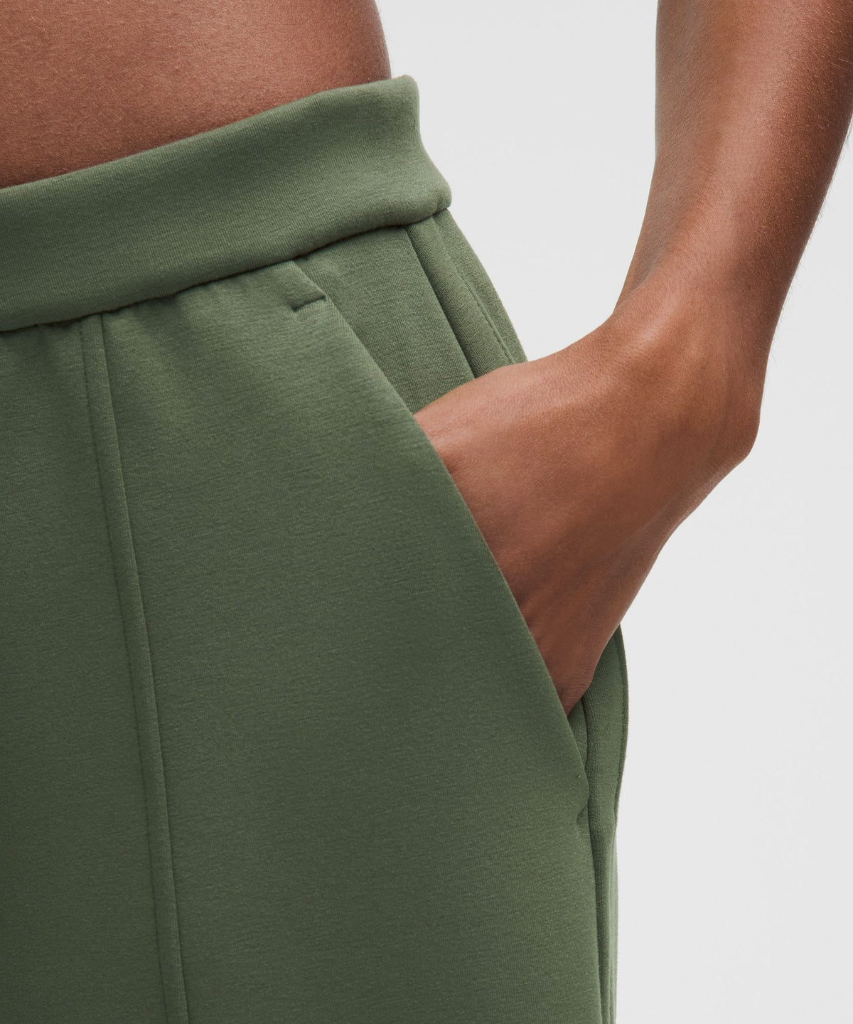 Smooth Spacer High-Rise Wide-Leg PantRegular