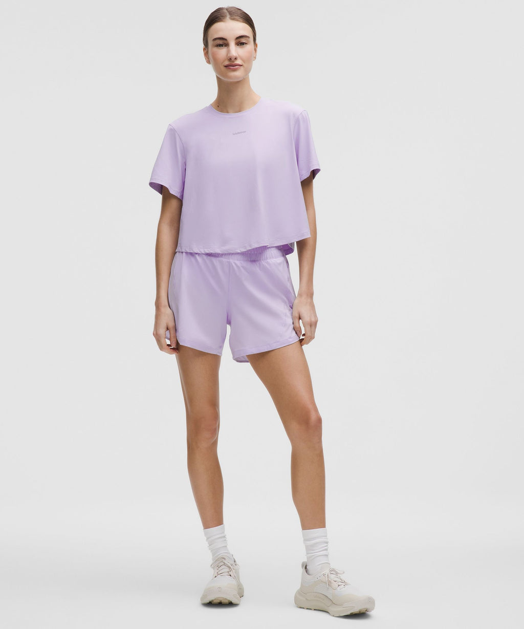 Track That High-Rise Lined Short 5"