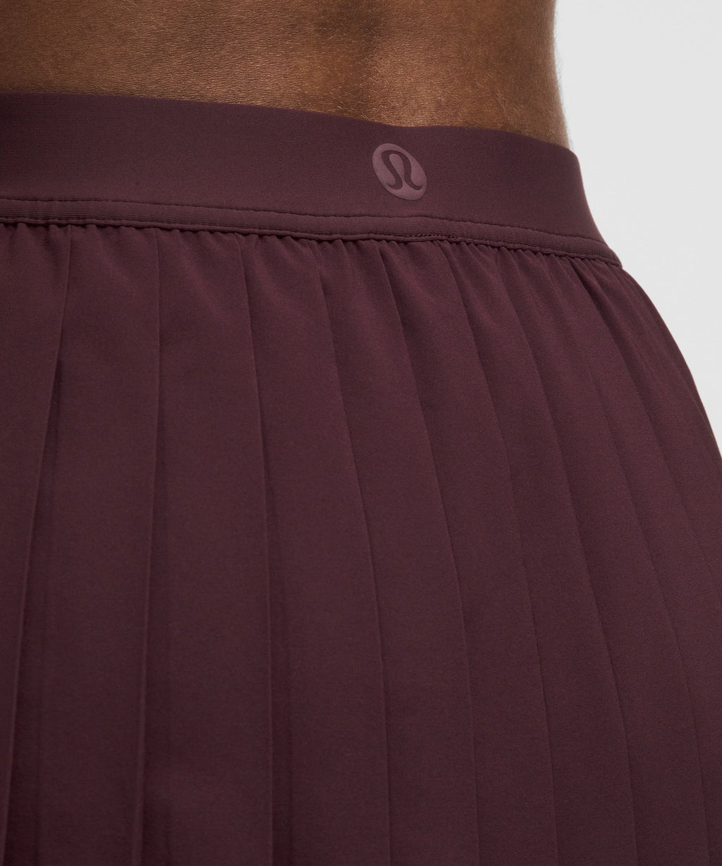 High-Rise Pleated Tennis Skirt