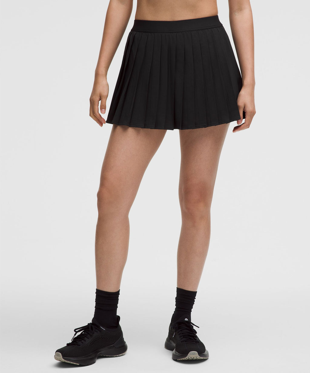 High-Rise Pleated Tennis Skirt