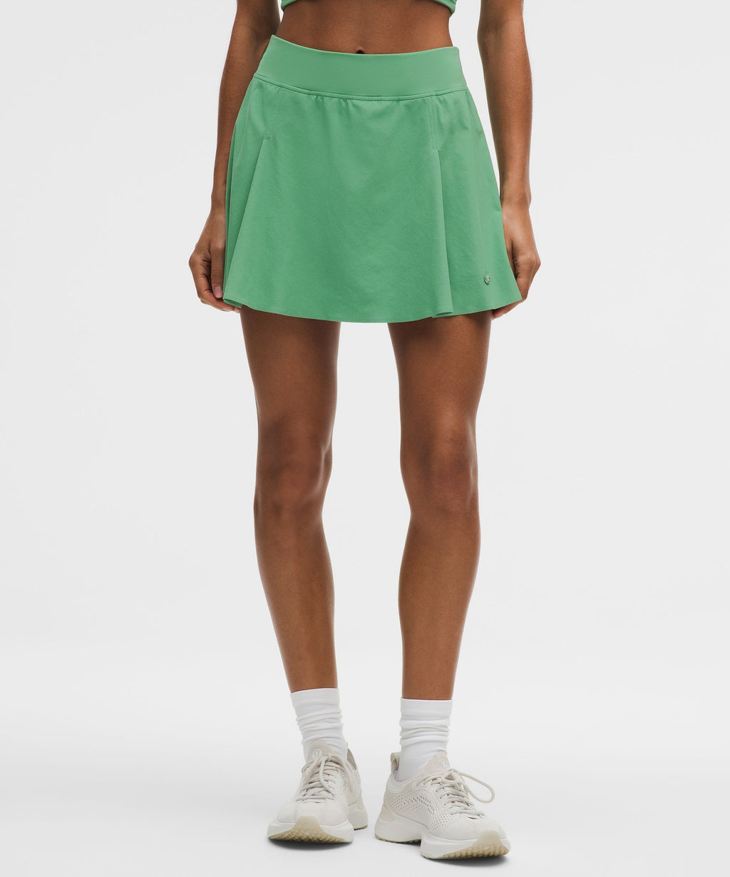 A-Line Side-Pleat Tennis Skirt